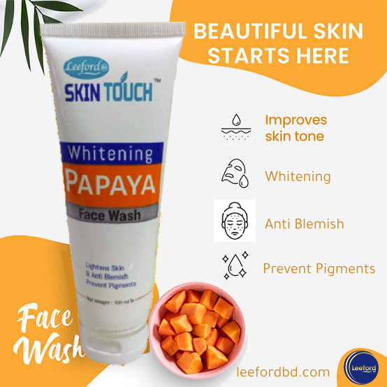 Papaya Whitening Face Wash